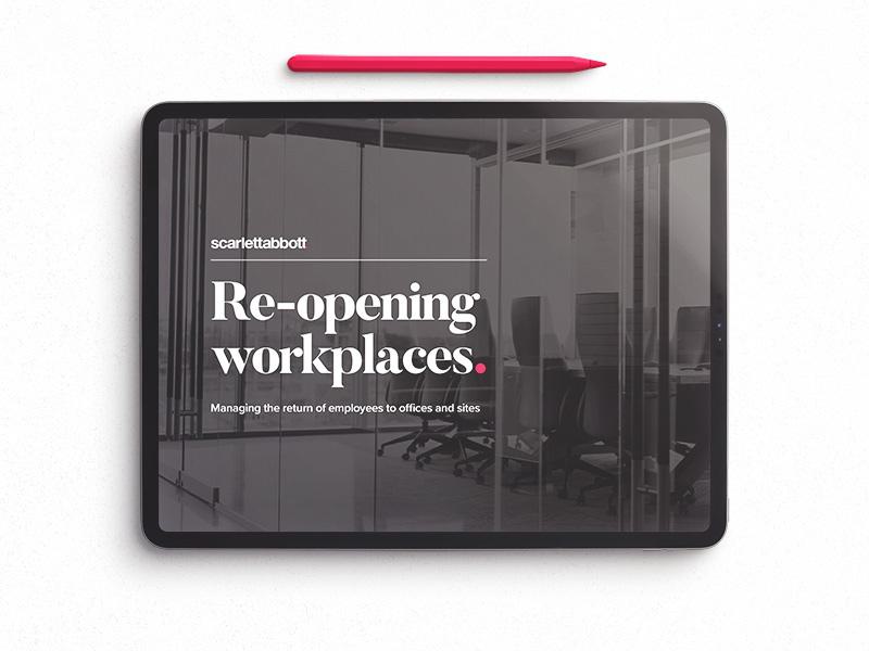 Guide - Reopening workplaces