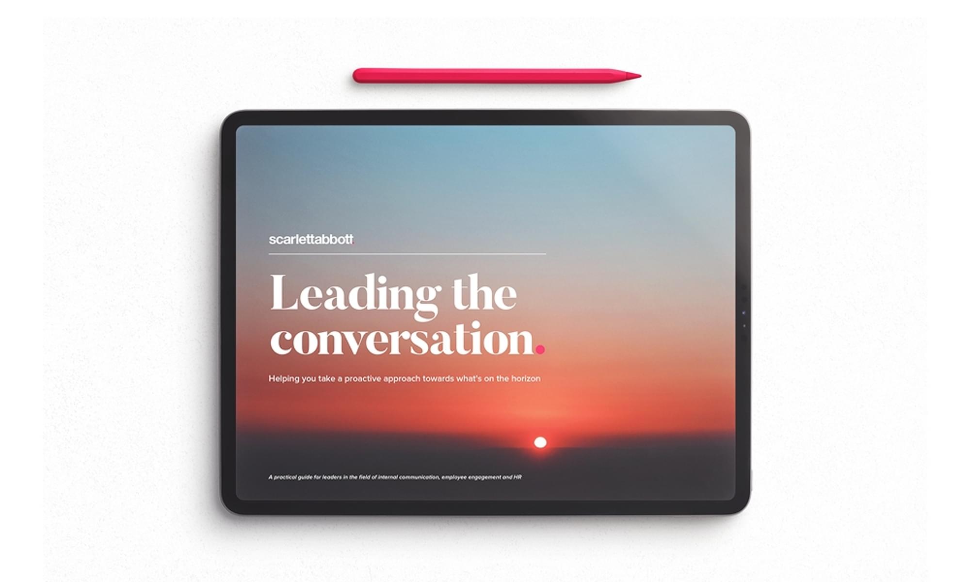 Guide - Leading the Conversation - In Post