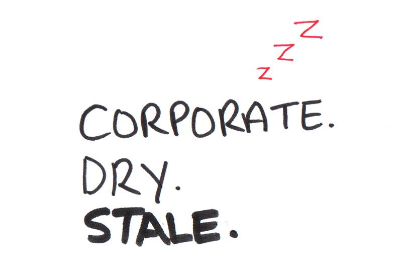 Corporate dry stale