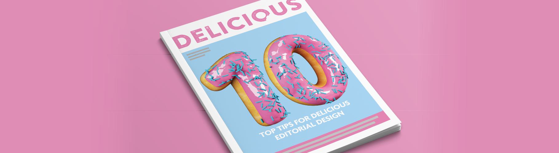 TopIC Banner - Top tips for delicious editorial design
