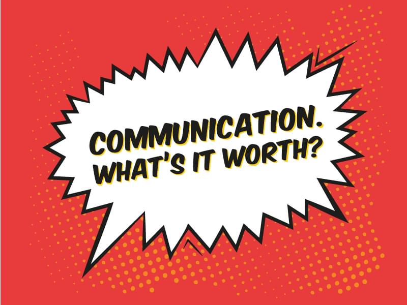TopIC Thumbnail - Communication. What‘s it worth?