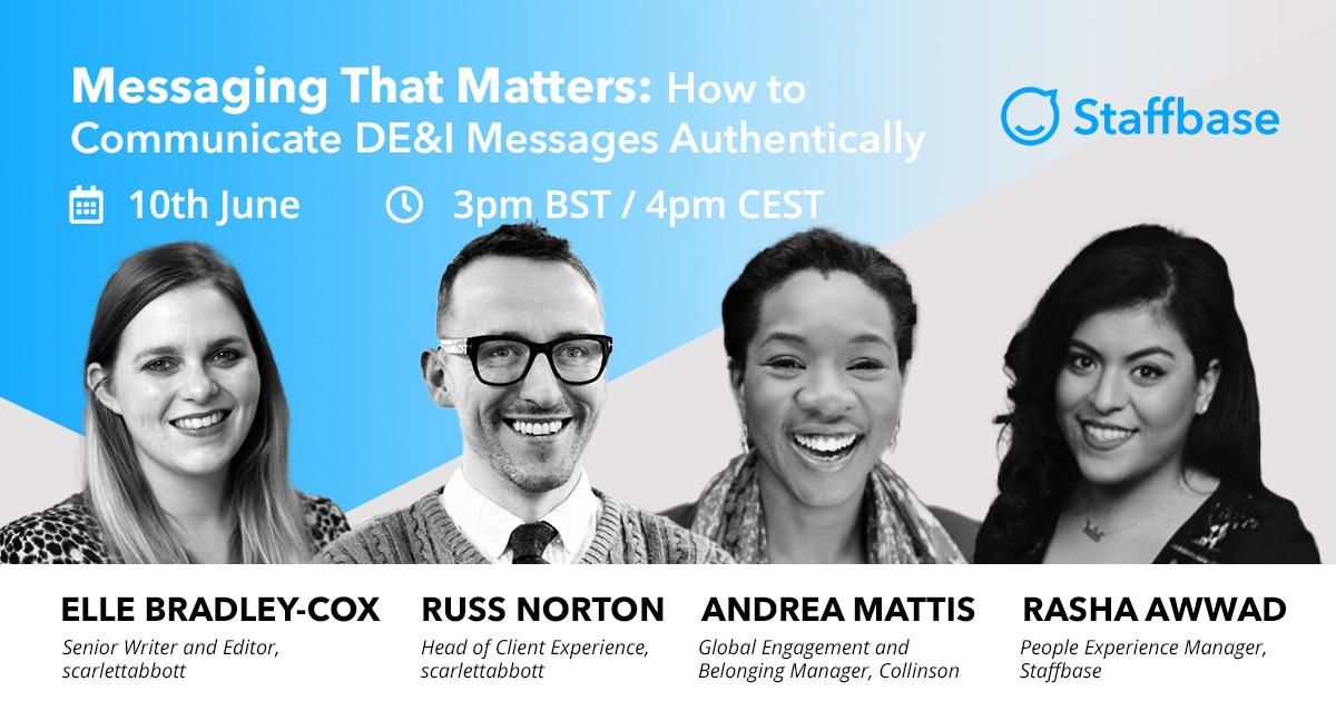 TopIC Thumbnail - Messaging matters. Talking about DE&I authenticity with Staffbase