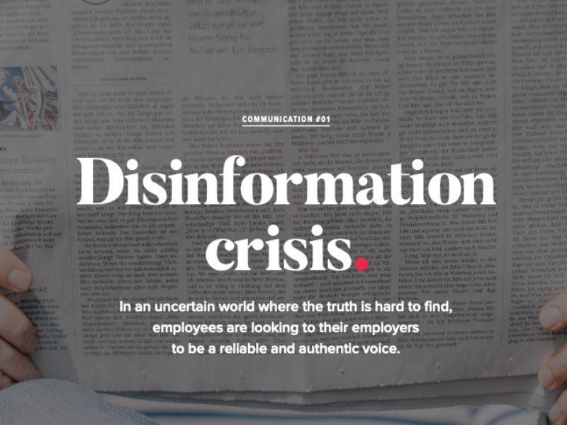 World Changers - Disinformation Crisis - TopIC